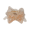 Crystal, ponytail, cute crab pin, hair accessory, internet celebrity