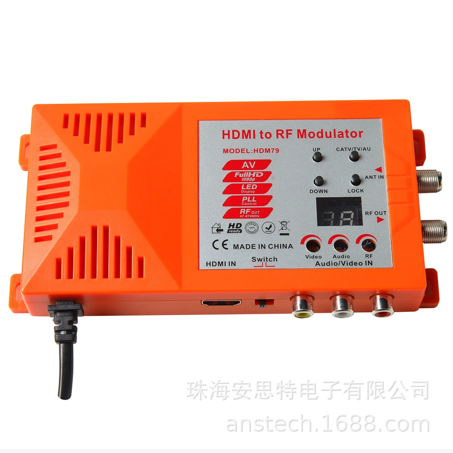 HDMI домашний модулятор HDMI/AV TO RF HD модулятор HDM79