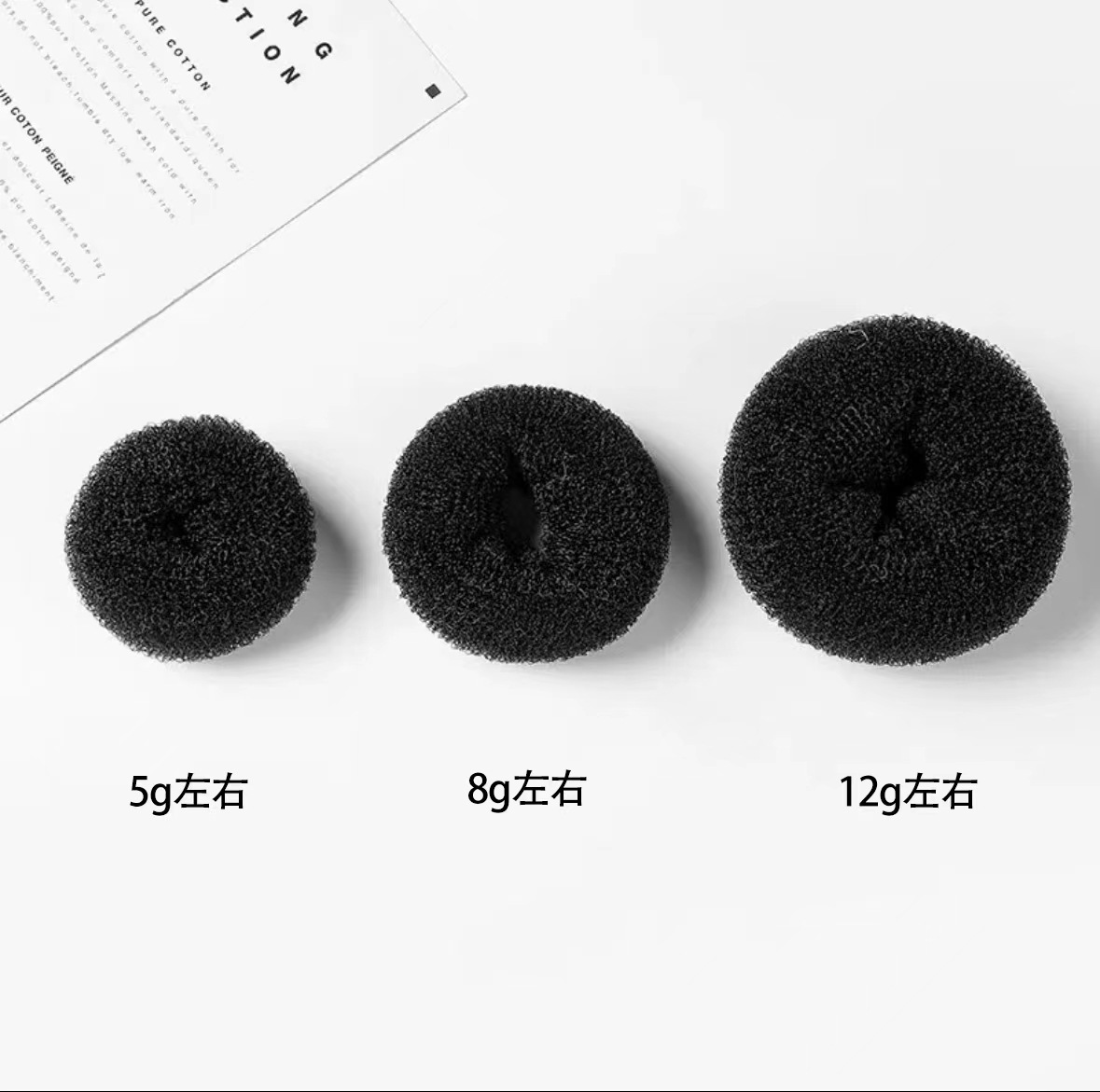 En stock cabeza de bola artefacto pelo curler estilo coreano donut pelo updo chica flor brace pelo trenzado dispositivo pelo updo herramienta