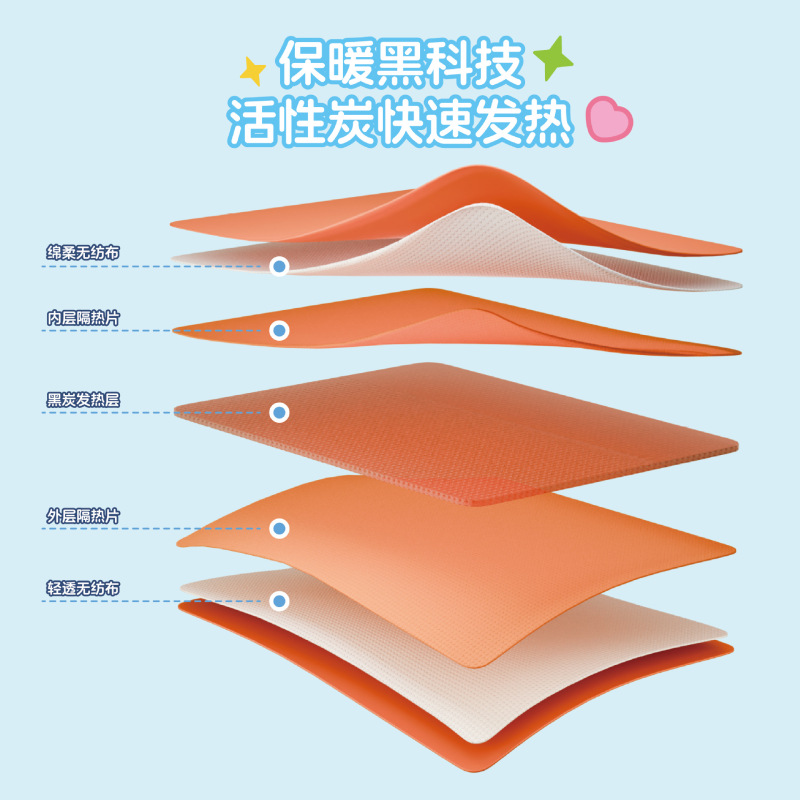冬季暖宝宝贴自发热持久可爱卡通印花暖身贴暖手贴学生防寒保暖贴|undefined