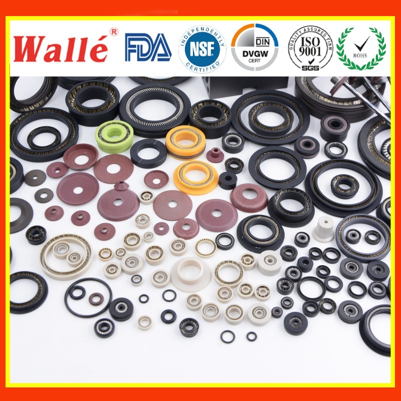 诺信点胶阀密封圈 防油耐腐蚀高精度点胶设备配件 弹簧蓄能泛塞封