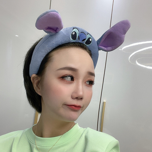 Korean Version Famous Cartoon Animal Hairband Small Dinosaur Great White Shark Scream Duck Headband Cute Funny Animal Headband