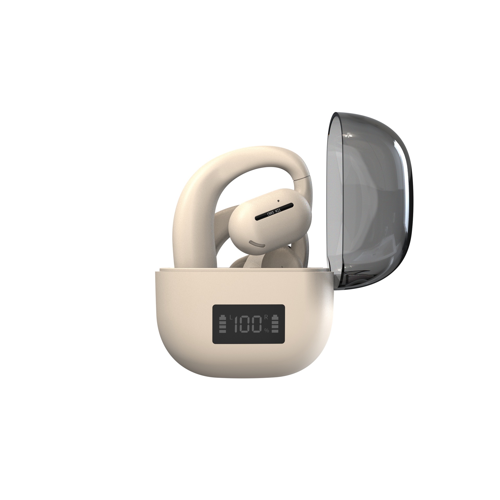 Nuevo modelo privado OWS auricular Bluetooth inalámbrico innovador estéreo abierto auricular deportivo binaural colgante K11