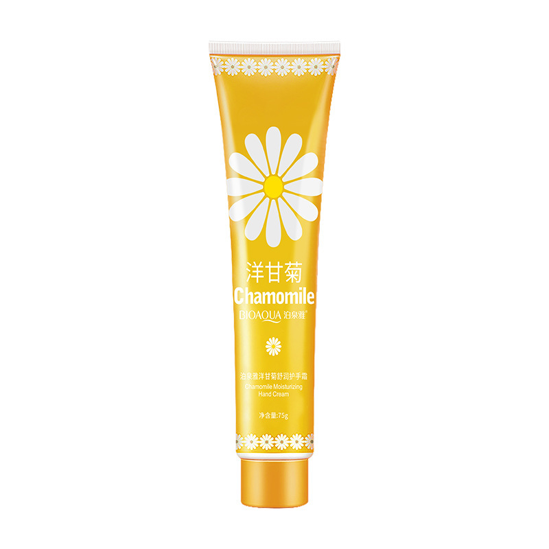 Boquan Ya Chamomile Soothing Hand Cream, hidratante, anti-sequedad, cuidado de manos, suave y suave Hand Cream.