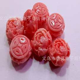 批发天然贝壳粉压铸美人鱼、独角兽、美少女DIY首饰饰品配件