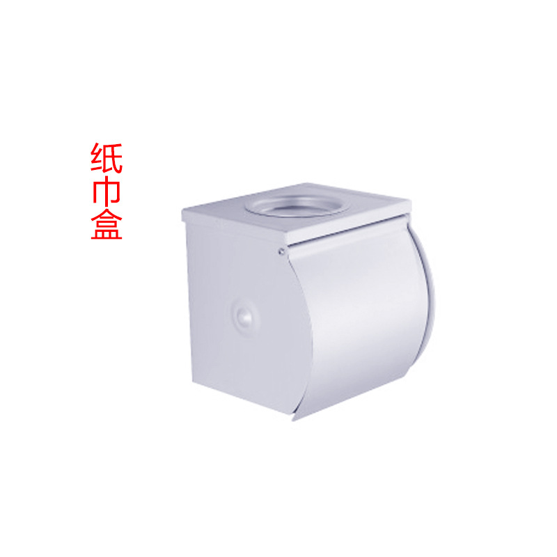 Espacio de aluminio doble capa plegable toallas móviles estante de toallas de baño sin perforación estante de ingeniería al por mayor