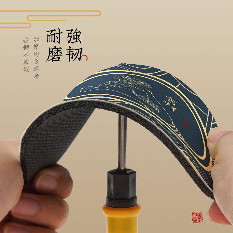 almohadilla de taza redonda china sin lavado almohadilla de aislamiento térmico absorción de agua tetera doméstica almohadilla de taza de té resistente a altas temperaturas almohadilla de taza de goma blanda image 5