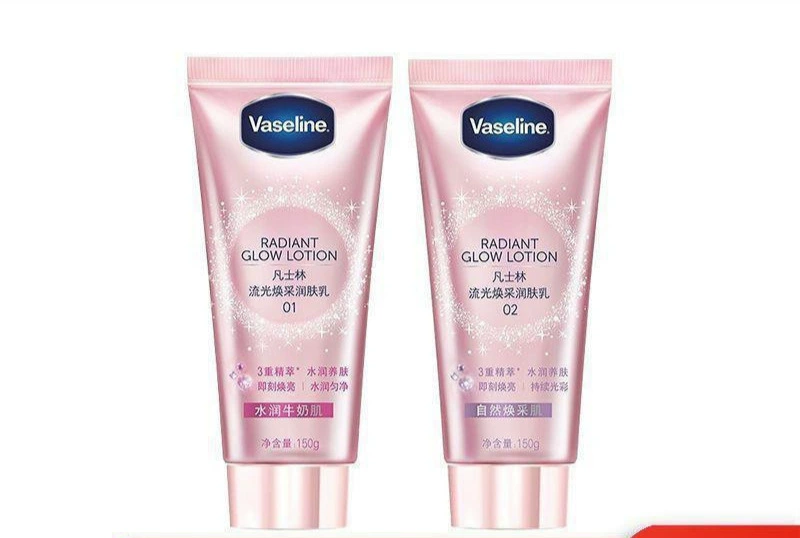 Vaseline Streamer Niacinamide Diamond Cream Крем для тела Осветляющий натуральный сияющий увлажняющий молочный крем