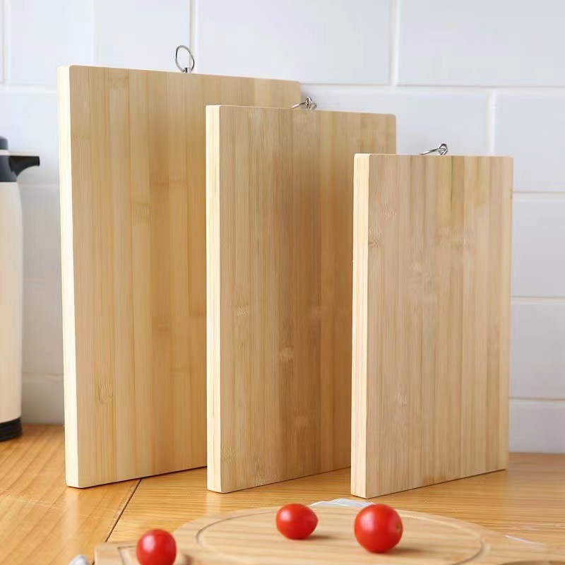 厨房家用菜板切菜斩骨板砧板实木菜板面板便捷可挂立轻巧型竹案板