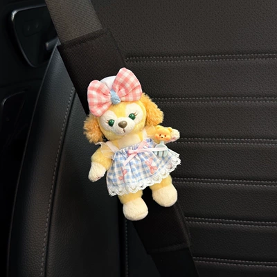 Seat belt shoulder pad – StellaLou - sweet-facespring-outing-cake-black-shoulder-pad