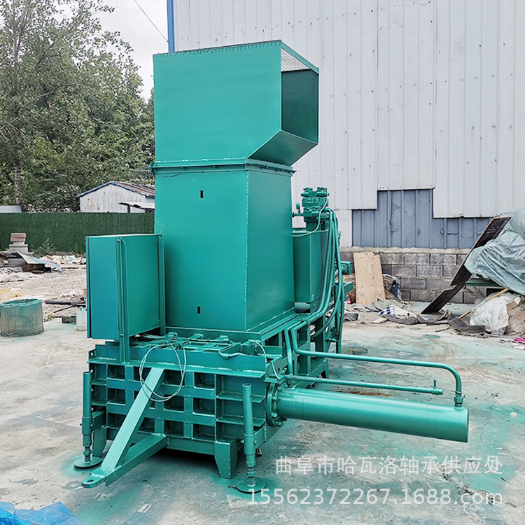 青储秸秆打包装袋机 草粉饲料套袋打包机 花生秧粉碎打包机