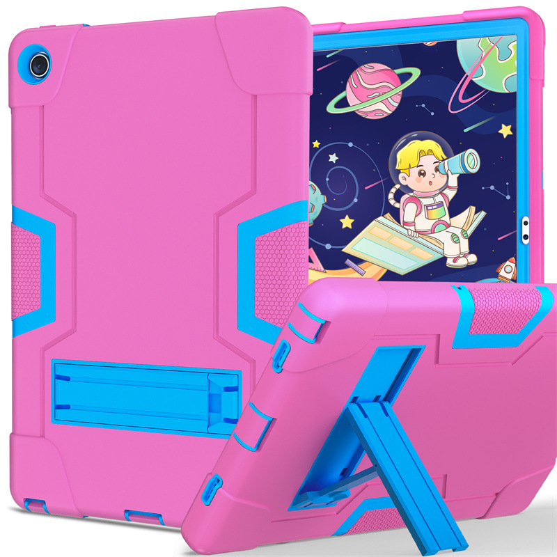 适用联想Tab M10 Plus 10.6撞色硅胶防摔平板套PC支架125F保护壳