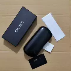 Sunglasses Sun Optical Packaging Anti-Pressure Portable Storage Box Original 2025 New Gm Women's Car Leather Glasses Box