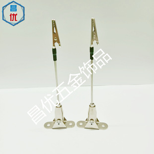 Factory Direct metal base paint clip metal crocodile clip photo clip message clip note clip placemat clip