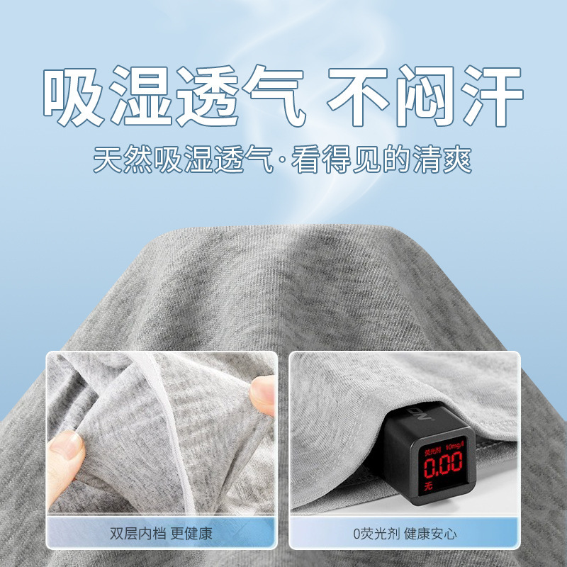 5本入りの使い捨て下着男性三角屋外旅行携帯ズボンの頭は独立して洗濯しない下着卸売りをしている