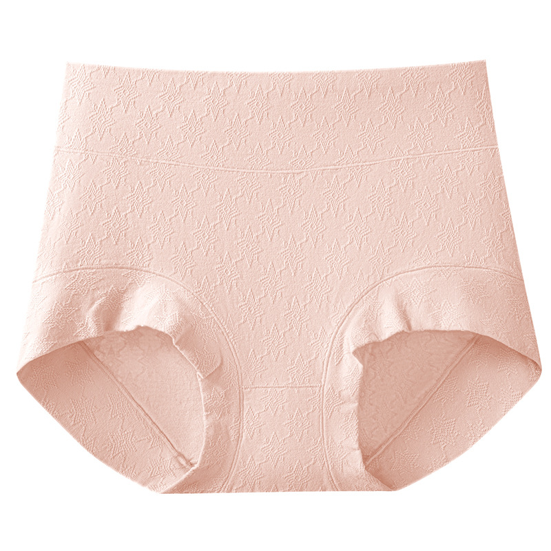 Boxer Ladies Algodón puro Antibacterial 2024 Nuevo estilo de cintura alta Abdomen y caderas Algodón de gran tamaño Pantalones cortos de cuatro esquinas Refrescantes