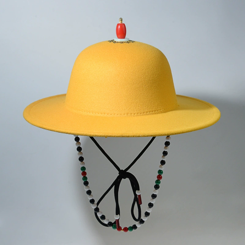 Детская шляпа Hanfu Костюм аксессуары Большая круглая шляпа Дворец Большая шляпа