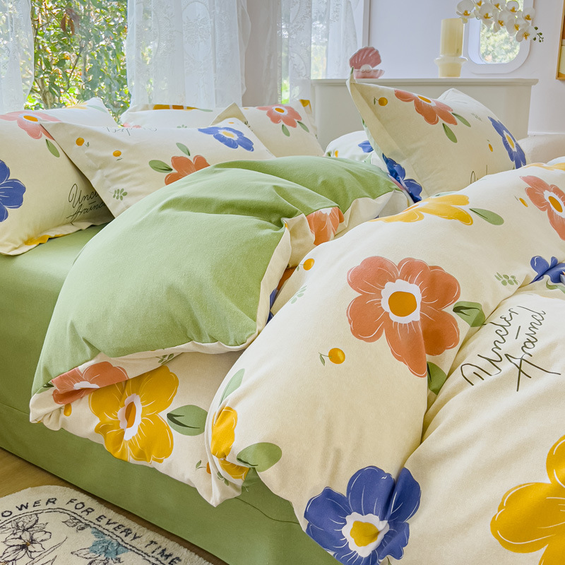 Winter cotton children's cartoon universal duvet cover for students