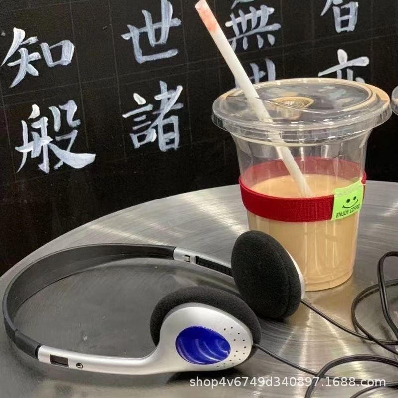 怀旧经典复古辣妹拍照神器头戴式可伸缩有线电脑手机通用有线耳机|undefined