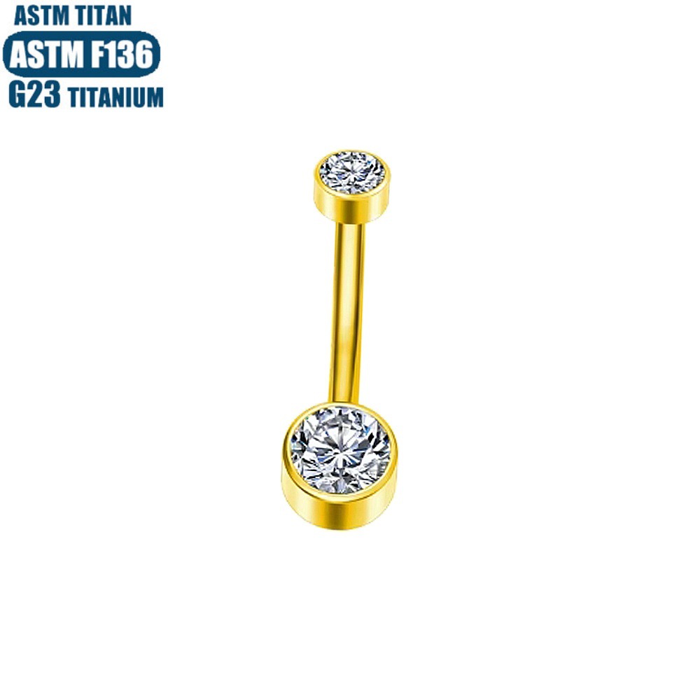 Pointed titanium steel lip stud product view