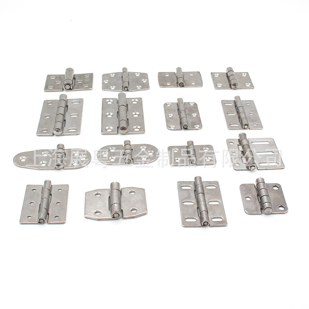 AW / Anwang 304 acero inoxidable estampado bisagra puerta del gabinete puerta de madera bisagra plana