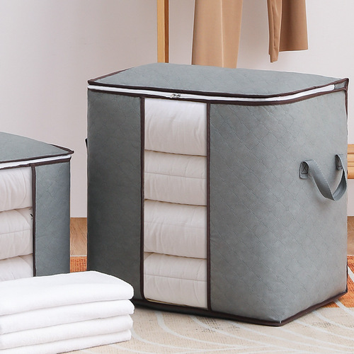 Quilt storage bag, large student dormitory moving packing bag, large capacity quilt bag, moisture-proof clothing storage bag