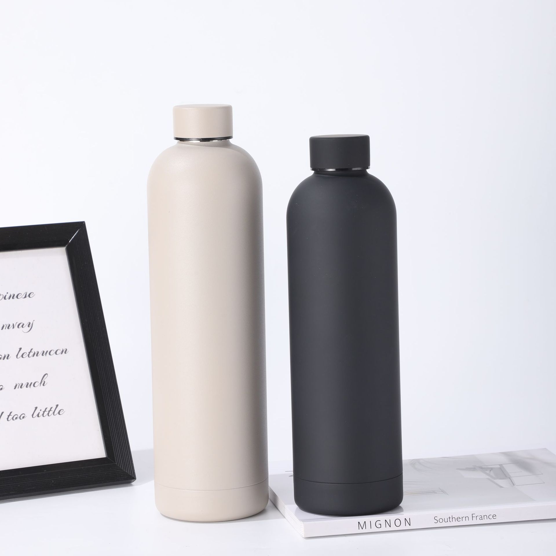 304 taza de vacío Acero inoxidable Americana pequeña boca botella olla escalada al aire libre portátil simple Deportes Copa fábrica por mayor