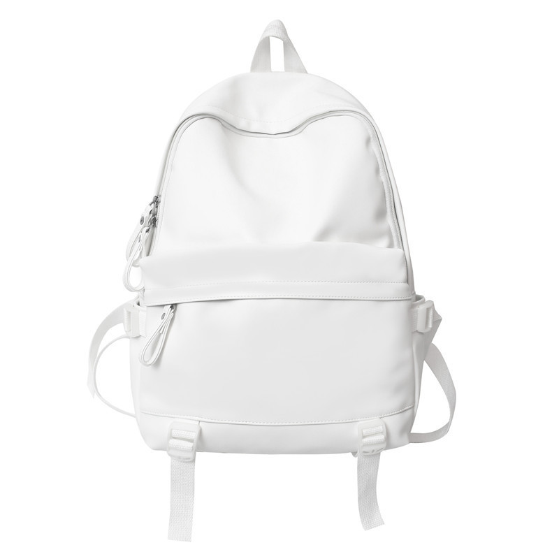 Mochila escolar para mujer 2022 nuevo estilo estudiante de secundaria PU mochila moda casual pareja de computadora de gran capacidad marea