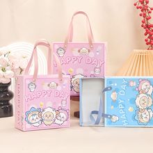 六一儿童节礼物包装空盒子宝宝满月回礼喜糖盒周岁宴生日创意糖袋