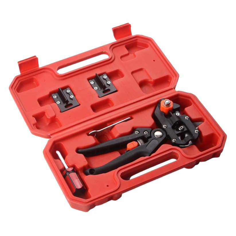 Dispositivo de injerto de árboles frutales multifuncional en forma de U en forma de V plántulas herramienta de injerto de árboles frutales máquina de injerto de poda Dispositivo de injerto cuchillo en ciernes