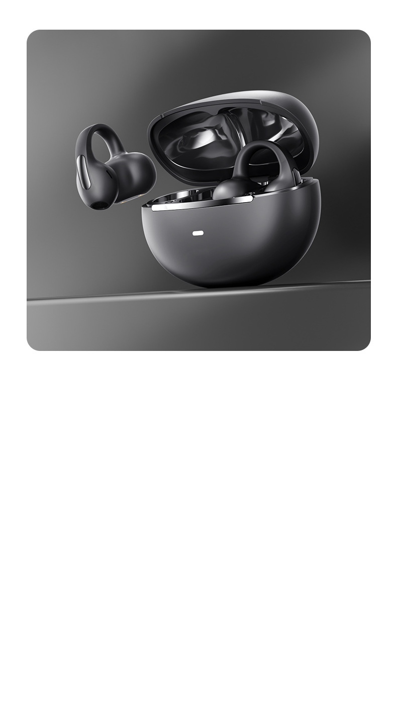 2025 Nuovo tipo di clip auricolare M136 conduzione ossea ad aria effetto sonoro stereo auricolare Bluetooth wireless aperto_voghion.com