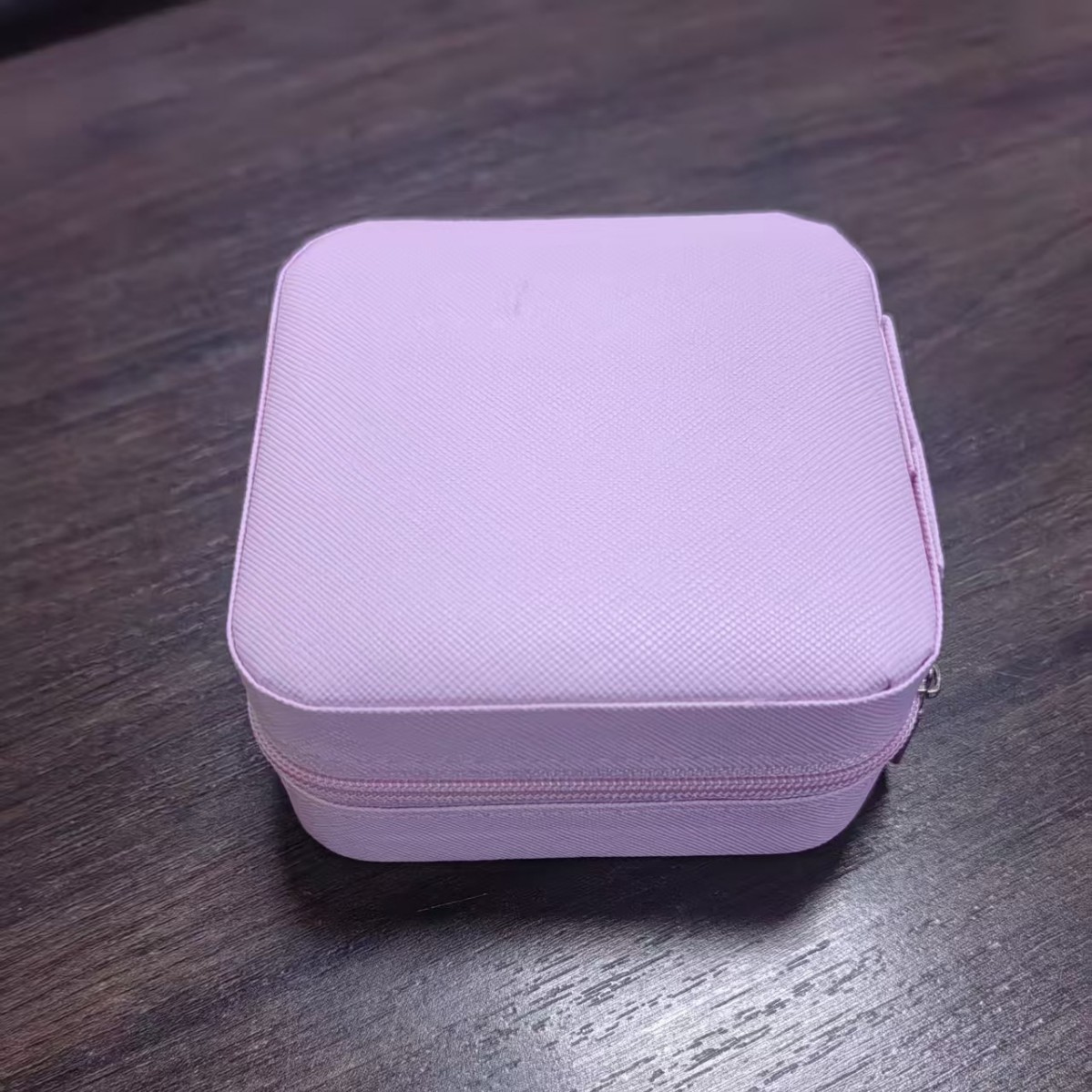 Caja de joyería transfronteriza multifuncional portátil de tela de ternilla plegable joyería pendientes pendientes joyería caja de almacenamiento