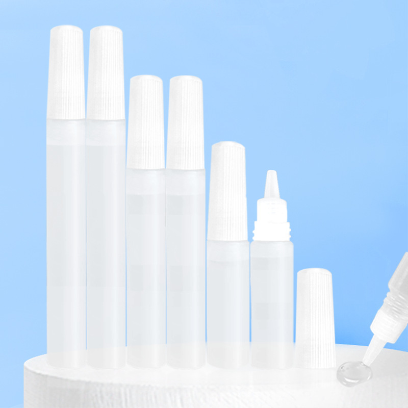 Handmade Glue Alcohol Glue Small Bottle DIY 6ml Non-Woven Fabric Transparent Glue 10ml 15ml Pointed Bottle with Inner Stopper Alcohol Glue