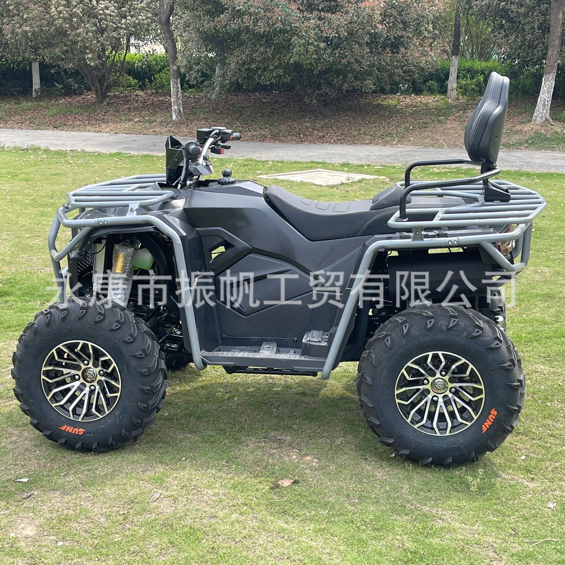 Motocicleta todoterreno de montaña de 500 cc con tracción en las cuatro ruedas, vehículo todoterreno grande de combustible 4x4 automático para nieve y playa