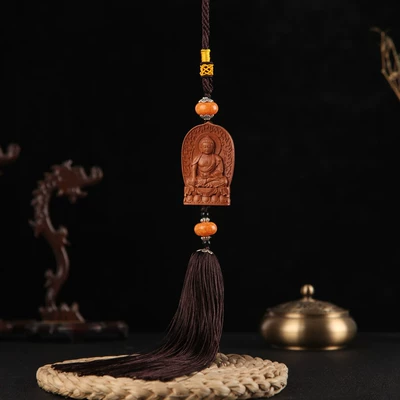 Car hanging: Rearview Mirror gift pendant pendant - buddha-lord