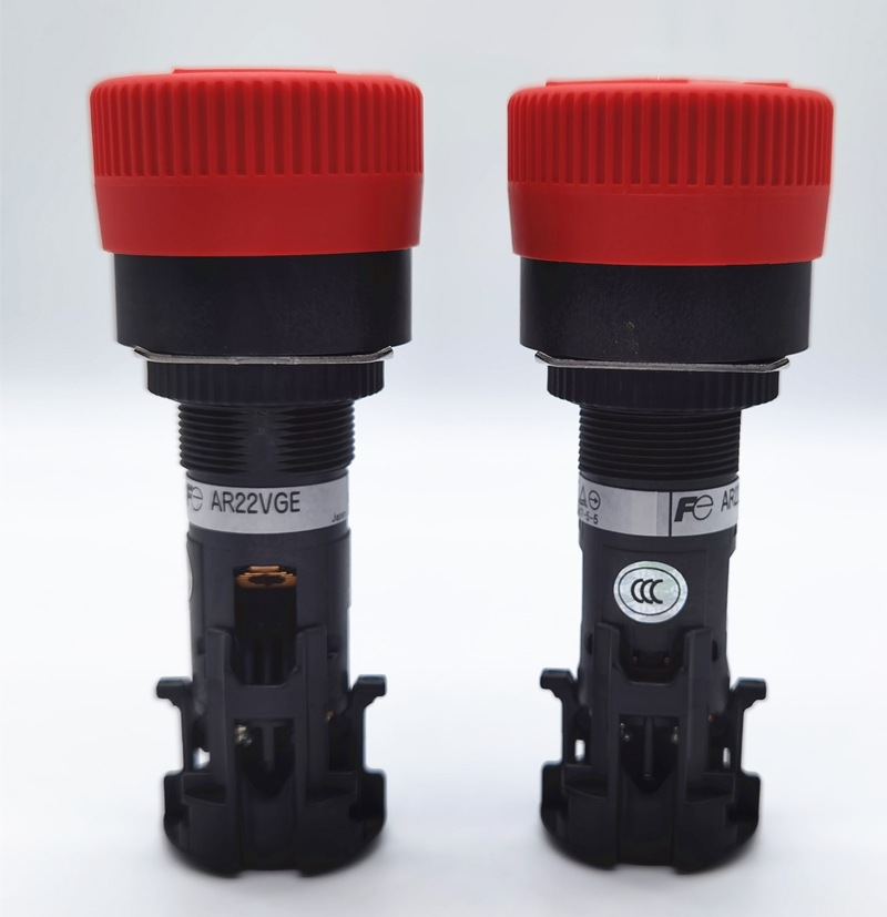 FUJI富士电机AR22VGE-11R全新日本原装正品一体式急停按钮开关