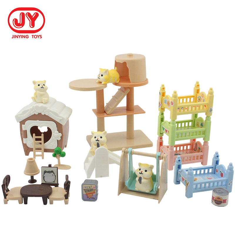Casa de juegos para niños Juguetes para mascotas traje mascota gato y perro decoración modelo diversión Juguetes fábrica directa al por mayor