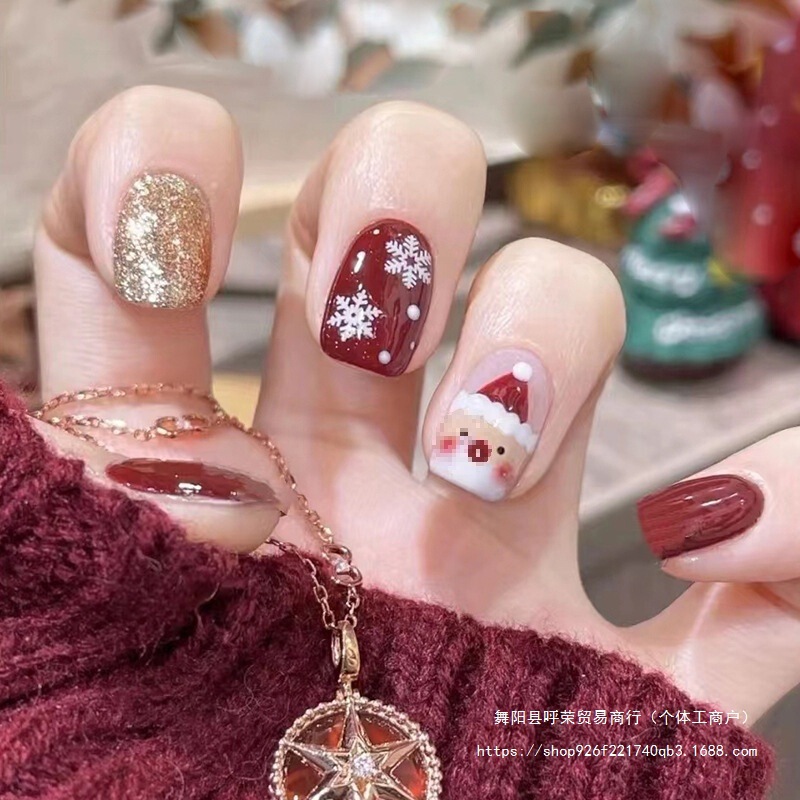 Wear Nail Samples, Fake Nail Patches, Make Handmade Nail Patches According to Customer Requirements, Direct Sales to Customers in Guangzhou