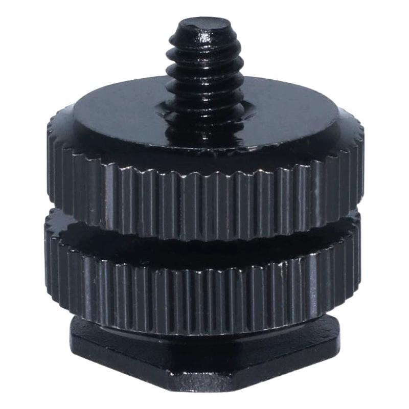 Камера 1/4 Горячий башмак 3/8 переходной винт с прорезью дюйм 1/4-20 винт для штатива
