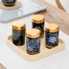 Enamel Tea pot high-grade Take it with you convenient ceramics Mini seal up Tea pot Storage tank Gift box wholesale Making