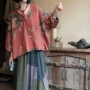 女式新品复古文艺衬衫