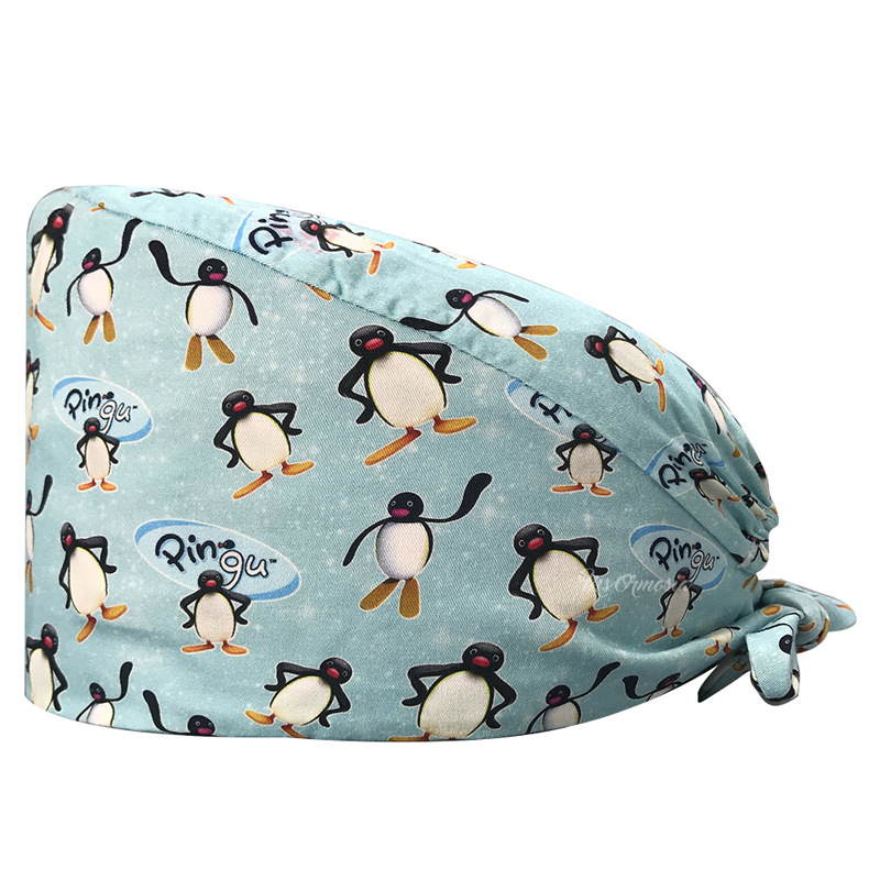 Enfermera sombrero conejo lindo patrón de dibujos animados europeo y americano Venta caliente doctor trabajo sombrero a prueba de polvo tapa quirúrgica AliExpress