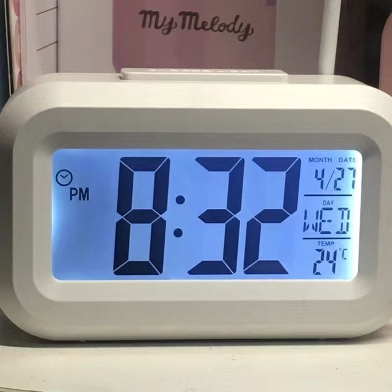 计时学生用床头走时迷你夜光电子小闹钟便携时钟智能电子时钟|undefined