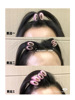 Curly hairgrip, hairpins, bangs for head top, adds volume, clips included