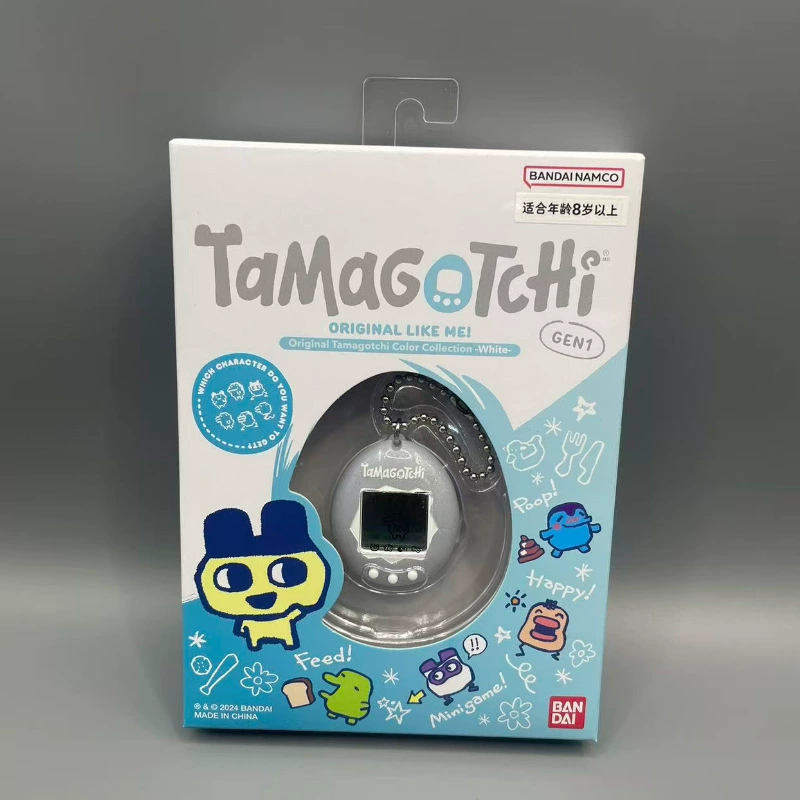 Игрушка виртуальный питомец Bandai Tamagotchi Connection — реплика и подключаемые модели, разные цвета (12 коробок)
