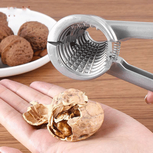 Multifunctional Walnut Cracker Sheller Funnel Walnut Nut Cracker Nut Tool Dual Gripper New Factory Direct Sale