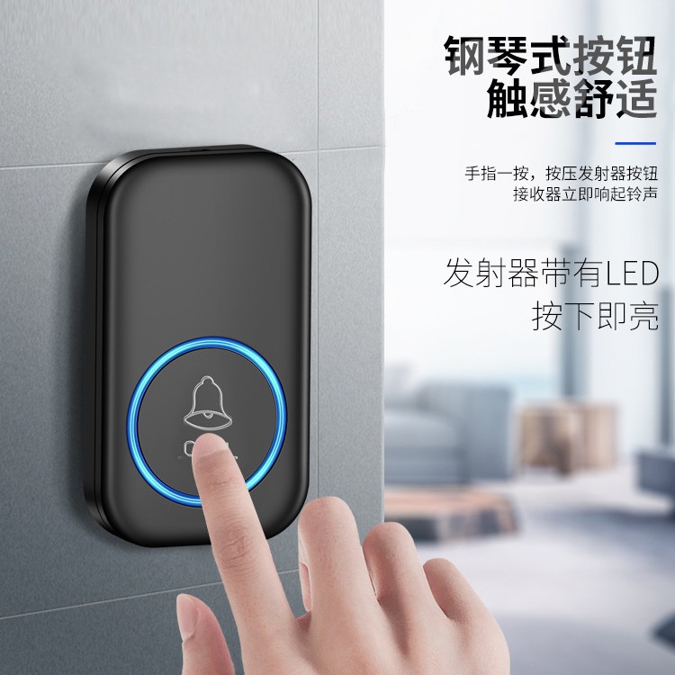 老人呼叫器无线家用远距离病人一键紧急求救按铃床头报警铃平安钟