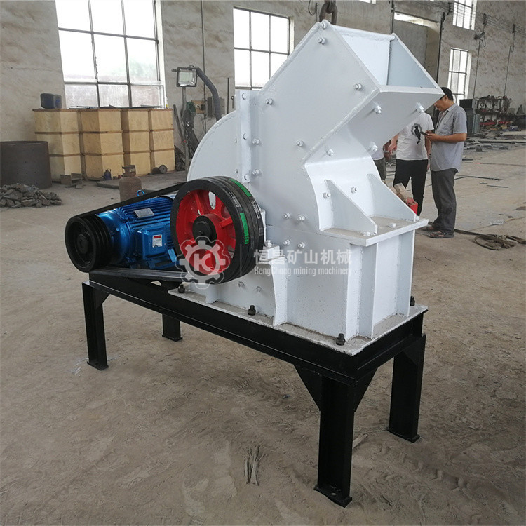 小型锤式破碎机Hammer Crusher PC600*600移动式柴油驱动粉碎机