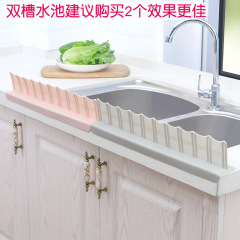 批發水槽厚款擋水板廚房防濺水龍頭衛生間水池吸盤隔水防水檔水板