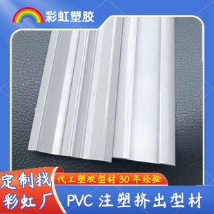 Manufacturers Customize Pvc Thin-Walled Profiles with Drawings and Samples, Building Plastic Extrusion Profiles, Processing Rainbow Plastics